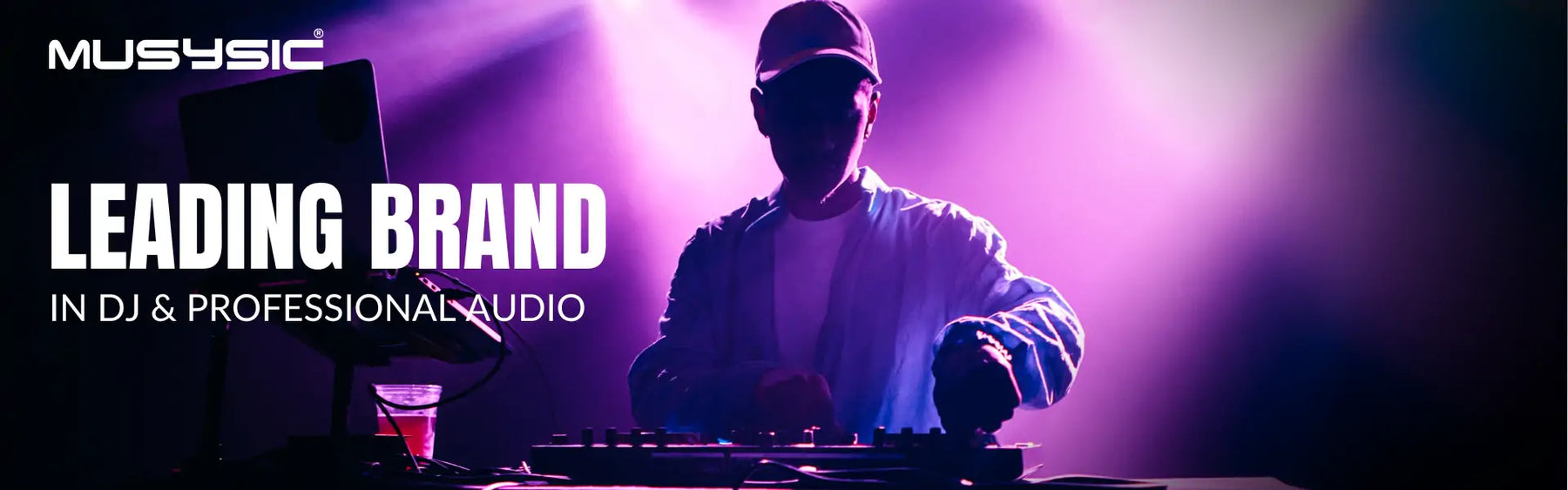 MUSYSIC as brand in audio and DJ equipment