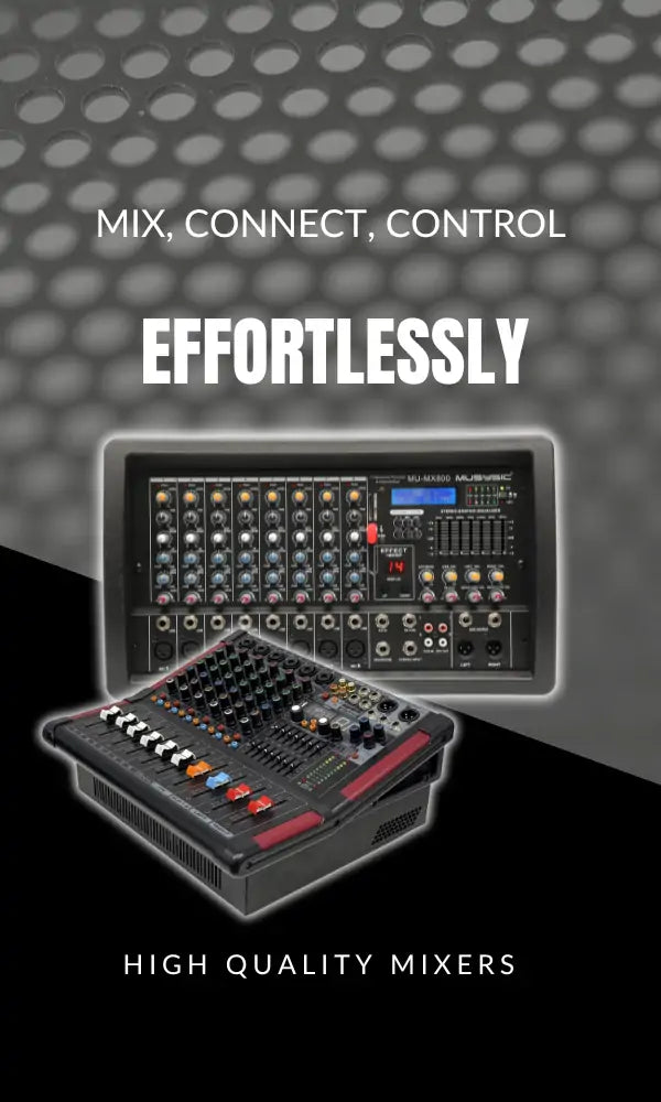 best performing audio mixers