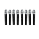8-channel uhf wireless microphones