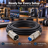 MUSYSIC® XLR to XLR Audio Cable Ready for Every Setup, as mentioned in the image