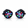 MUSYSIC MU‑L99C LED PAR Lights (Pair) – 9×1W RGB, 8‑Channel DMX, Auto/Sound/Strobe Modes