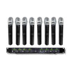 Professional 8-Channels UHF Handheld Wireless Microphone System MU-U8-HH