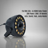 MUSYSIC MU‑LVS39 LED Effect PAR Light – 15×1.5W RGB LEDs + 4×3W RGBW Gobo Flower, 12‑Channel DMX, Auto/Sound/Master‑Slave/IR Remote