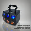 MUSYSIC MU‑LVS80 Derby Matrix Beam Light – 4/26‑Channel DMX, RGBW Multi‑Beam Effects, Auto/Sound/Master‑Slave Modes
