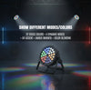 MUSYSIC MU‑L50B RGBWA/UV LED Wash Light – 36×1W LEDs, Auto/Sound/DMX, Strobe & Color Mixing