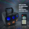 MUSYSIC MU‑LVS80 Derby Matrix Beam Light – 4/26‑Channel DMX, RGBW Multi‑Beam Effects, Auto/Sound/Master‑Slave Modes