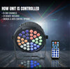 MUSYSIC MU‑L50B RGBWA/UV LED Wash Light – 36×1W LEDs, Auto/Sound/DMX, Strobe & Color Mixing
