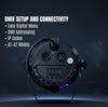 MUSYSIC MU‑L100II LED PAR Light – 54×1W RGBW, 8‑Channel DMX, Auto/Sound/Strobe Modes