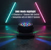 MUSYSIC MU‑L162 LED PAR Light – 18/36×1W RGB, 7/4‑Channel DMX, Auto/Sound/Strobe Modes
