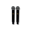 Professional 2000W 15" PA System Speaker 2 UHF Wireless Mics LED Light MU-U15PA