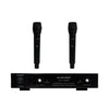 2000W PA System 6 Channel Mixer 10" Speakers Wireless Mic
