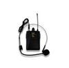 Professional 2000W 15" PA System Speaker 2 UHF Wireless Mics LED Light MU-U15PA