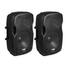 Pair (2) Professional 15" 1200 Watts Passive Plastic Body Speaker MU-S15