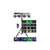  Professional 4-Par Stage LEDs Lights DJ Band DMX System & Stand