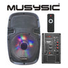 Portable 8" Powered Speakers system