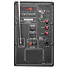 Portable 8" Powered Speakers control panel