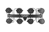 8-Par dj Stage LED Lights