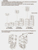 Line array speakers combinations detail