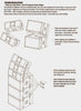 Line array speakers system installation instructions