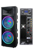 4000W Speaker PA DJ LIGHT Bluetooth System