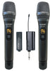 Dual-Channel Professional UHF Handheld Wireless Microphones