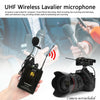 UHF wireless lavalier microphone system