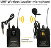 UHF wireless lavalier microphone system