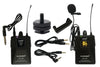 UHF wireless microphones system