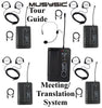 Professional UHF Wireless Tour Guide /Meeting/Translation System UR5/UT5