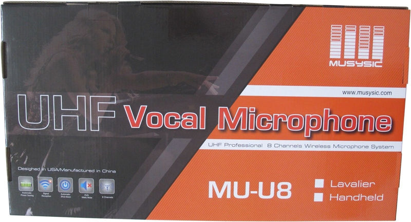 UHF vocal wireless microphones