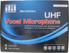 UHF vocal microphone systems