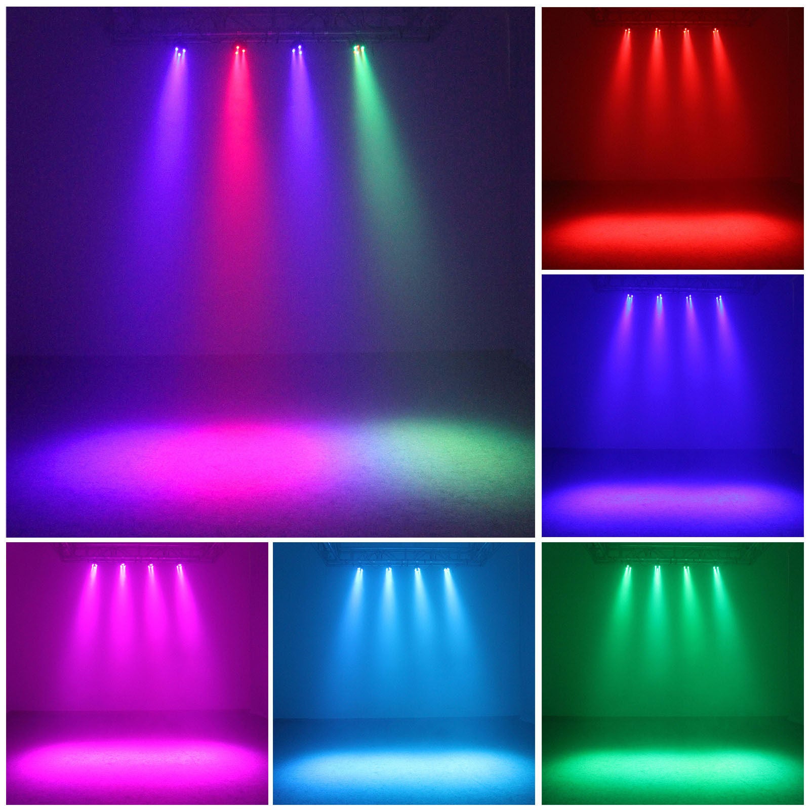 ACME LED-FB8FC 8x8W クアッドカラーLED ステージDMX ACME LED-FB8FC 8x8W クアッドカラーLED ステージDMX